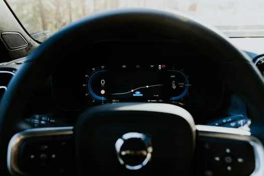 electric car dashboard