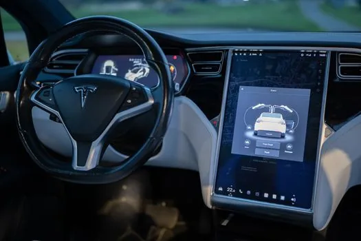 electric car dashboard