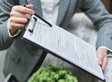 car insurance paperwork