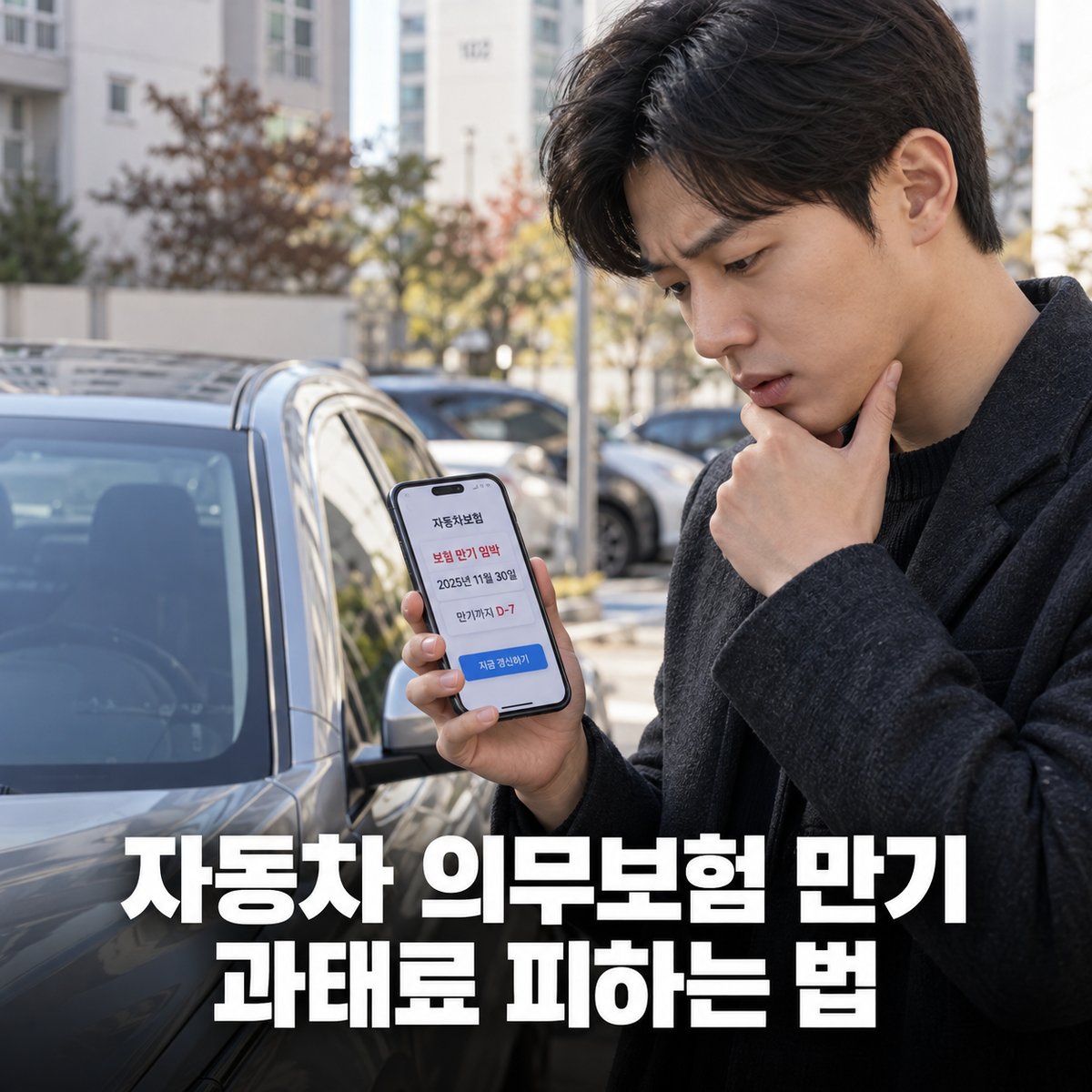 자동차 의무보험(대인배상Ⅰ) 만기·미가입, 과태료와 가입 확인 방법
